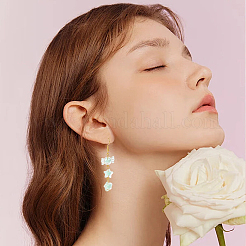 120шт 6 цвета прозрачные акриловые бусины&nbsp;TACR-SC0001-49