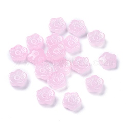 Imitation de perles de verre de jade&nbsp;GGLA-M004-02B