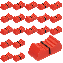 20 шт. пластиковые слайдеры для аудио консоли&nbsp;AJEW-CN0004-53C