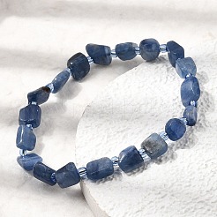 Bracelets en perles de kyanite naturelle&nbsp;GG-CBA05D5-02B-08A