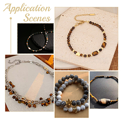 3 нити натуральных индийских агатов круглые бусины нити&nbsp;G-UN0001-39