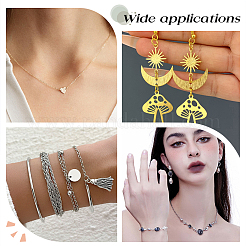 300 шт. 6 стиля стойки с покрытием из латуни соединительные кольца&nbsp;KK-BBC0023-06