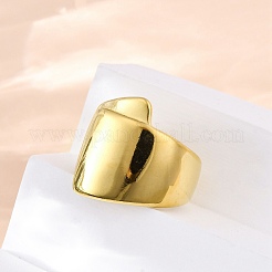 Регулируемые манжетные кольца из нержавеющей стали 304&nbsp;RJEW-Q020-13G