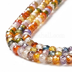 Brins de perles de zircon cubique&nbsp;X-ZIRC-G001-01L