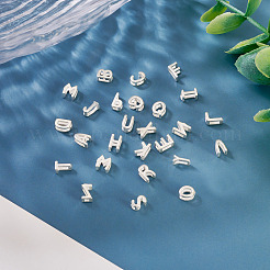 6 pz. 925 perline cave iniziali in argento sterling&nbsp;STER-TA0001-53L