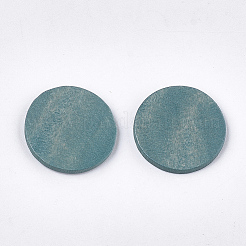 Расписные деревянные кабошоны&nbsp;LS-WOOD-T021-17E