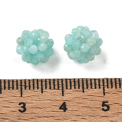 Cuentas tejidas de amazonita natural&nbsp;GG-CBA2E9C-F23-01