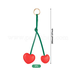 1 шт. брелки из искусственной кожи&nbsp;KEYC-TA0001-45