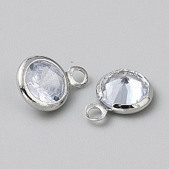 Сплав микро проложить кубический цирконий подвеска&nbsp;FIND-WH0432-12C-P