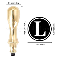 1 шт. головка штампа из латуни золотистого тона&nbsp;DIY-CP0008-98J