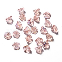 Perle di vetro ceche trasparenti&nbsp;GLAA-G070-05D-016