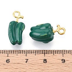 Pendente smaltati in lega&nbsp;ENAM-N062-05B-G