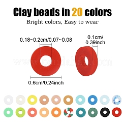 Наборы для изготовления браслетов из полимерной глины своими руками&nbsp;DIY-YW0011-63