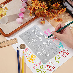 Трафареты для резки металла в стиле ретро из нержавеющей стали&nbsp;DIY-WH0242-394