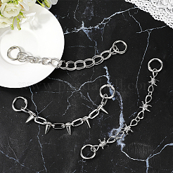 3 шт. 3 стиля цепочек из сплава для ремней безопасности&nbsp;FIND-CY0001-16