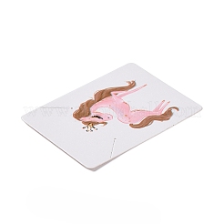Carte da esposizione per collane di carta rettangolari&nbsp;CDIS-C004-05G