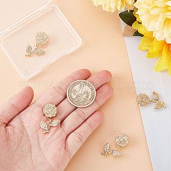 5 шт. Латунные подвески с микропаве&nbsp;KK-BBC0002-95