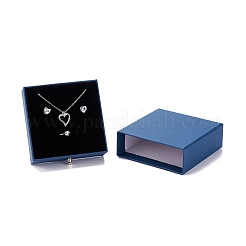 Cofanetto portagioie quadrato con cassetto di carta&nbsp;LS-CON-C011-03B-03