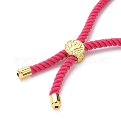 Baumwollgarn / Baumwollschnur Armband machen&nbsp;KK-F758-03Z-G
