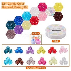 Набор для изготовления браслета карамельного цвета своими руками&nbsp;DIY-YW0005-79