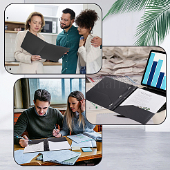 6 шт. полипропиленовые пластиковые папки для файлов&nbsp;AJEW-CP0006-38