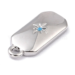 Ottone micro spianare fascino zirconi&nbsp;ZIRC-I054-12P-06