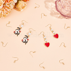 150 шт. крючки для сережек из нержавеющей стали 304&nbsp;STAS-SC0008-25