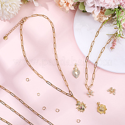 Наборы для изготовления ожерелий своими руками&nbsp;DIY-BBC0002-74