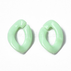 Opake Acryl Verknüpfung Ringe&nbsp;LS-MACR-Q243-001F