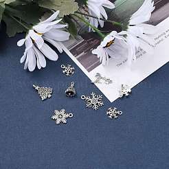 Pendentifs en alliage de style tibétain&nbsp;TIBEP-MSMC013-M