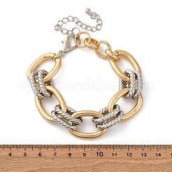 Браслеты-цепочки из железа&nbsp;LS-BJEW-U042-02GP