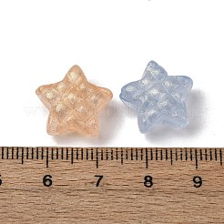 Светящиеся прозрачные акриловые бусины&nbsp;LACR-S001-07