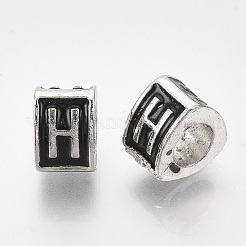 Сплавочные европейские бусины&nbsp;MPDL-S038-09H