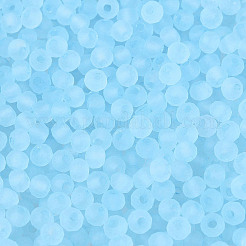 Fgb mattierte transparente Glasperlen&nbsp;SEED-N013-04A-11
