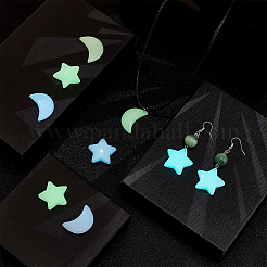 12 шт. подвески из синтетического светящегося камня в двух стилях&nbsp;G-GA0001-64B