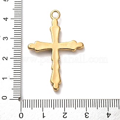 Pendenti in acciaio inossidabile 304 placcato oro 18k&nbsp;STAS-M331-02C-G