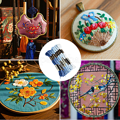 Полиэфирные нитки для вышивания&nbsp;OCOR-WH20074-13B-03A