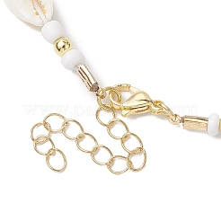 2 шт. богемные ожерелья с подвеской из натуральной ракушки каури NJEW-JN04783