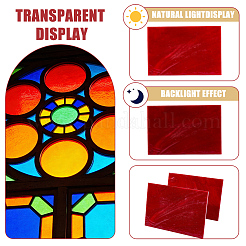 2 Stück Glasscheiben&nbsp;GLAA-WH0038-81A