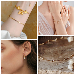 600 шт. Латунные дистанционные бусины&nbsp;FIND-CA0009-26