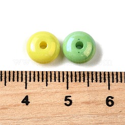 Непрозрачные акриловые бусины с УФ-покрытием&nbsp;MACR-F083-13