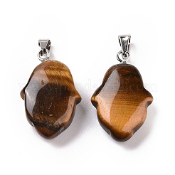 Природных тигровый глаз подвески&nbsp;G-B041-03P-04
