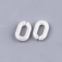 Anelli di collegamento in madreperla acrilica&nbsp;OACR-S024-36A