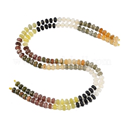 Нити бусин из синтетического синего авантюрина&nbsp;G-G317-A02-3x6mm