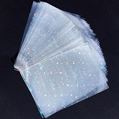 200 шт. 4 стиля лазерных прозрачных пластиковых упаковочных пакетов&nbsp;ABAG-DJ0001-27