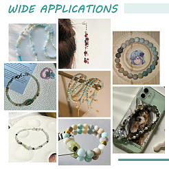 Натуральный матовый цветок амазонит круглые бусины&nbsp;G-NB0005-34A