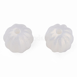 Sprühen gemalte Acrylperlen-Spitzlackiert&nbsp;LS-MACR-T037-01G