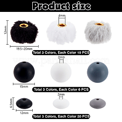 Kit de fabrication de perles à faire soi-même&nbsp;DIY-PH0032-87