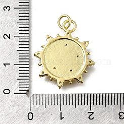 Латунные микро проложить кубического циркония подвески&nbsp;KK-C090-18G