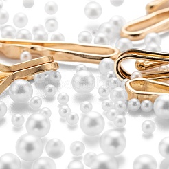 DIY фурнитуры для изготовления шпилек Bobby Pin с имитацией жемчуга&nbsp;DIY-LS0003-57